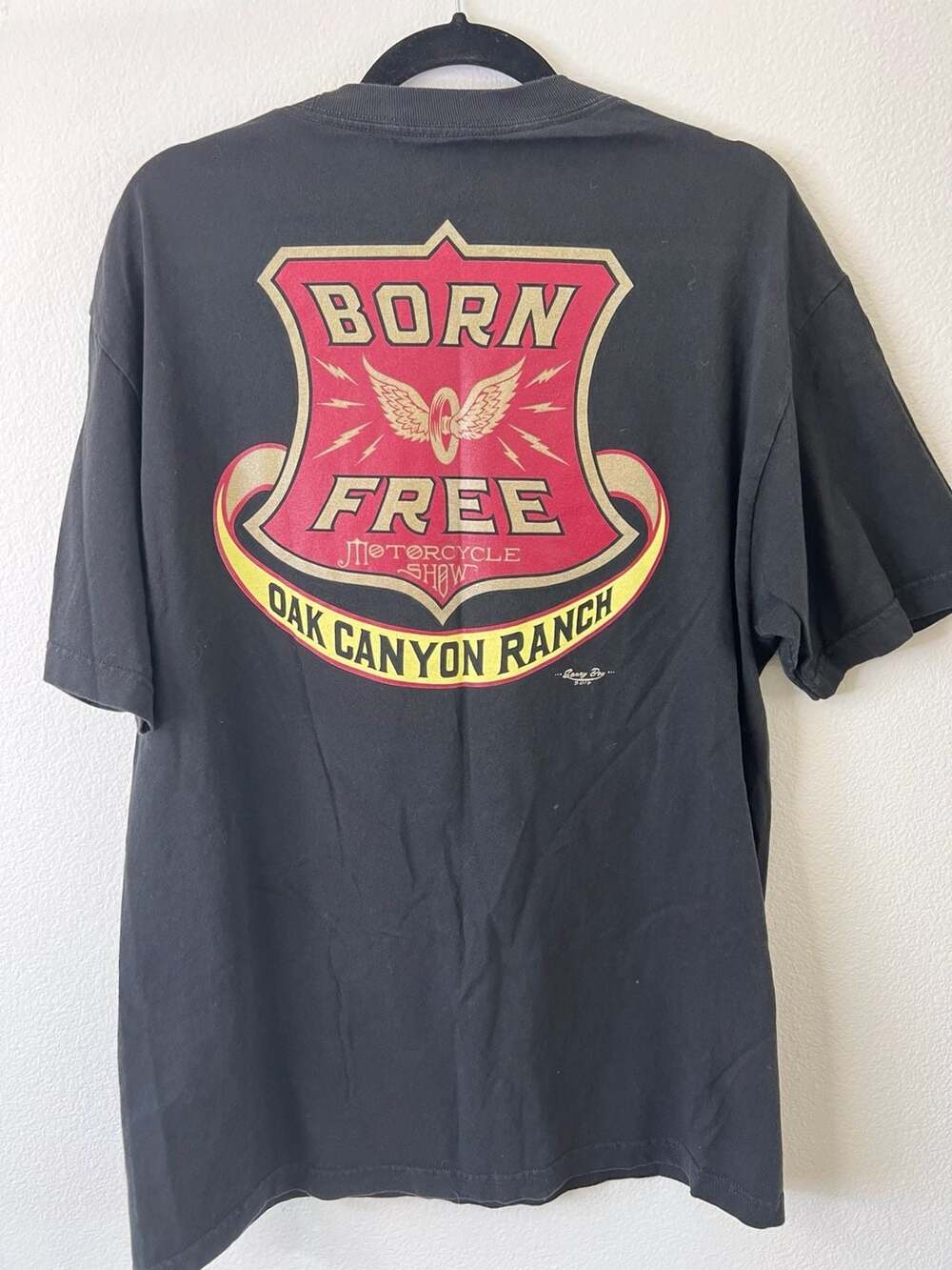 Born Free Motorcycle Show Oak Canyon Ranch Graphic T-Shirt